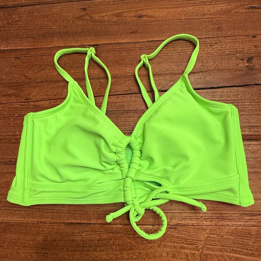 U20 - Wild Fable Neon Green Bikini Top